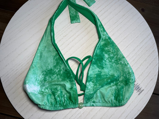 Sea Foam Thick Halter Bikini Top